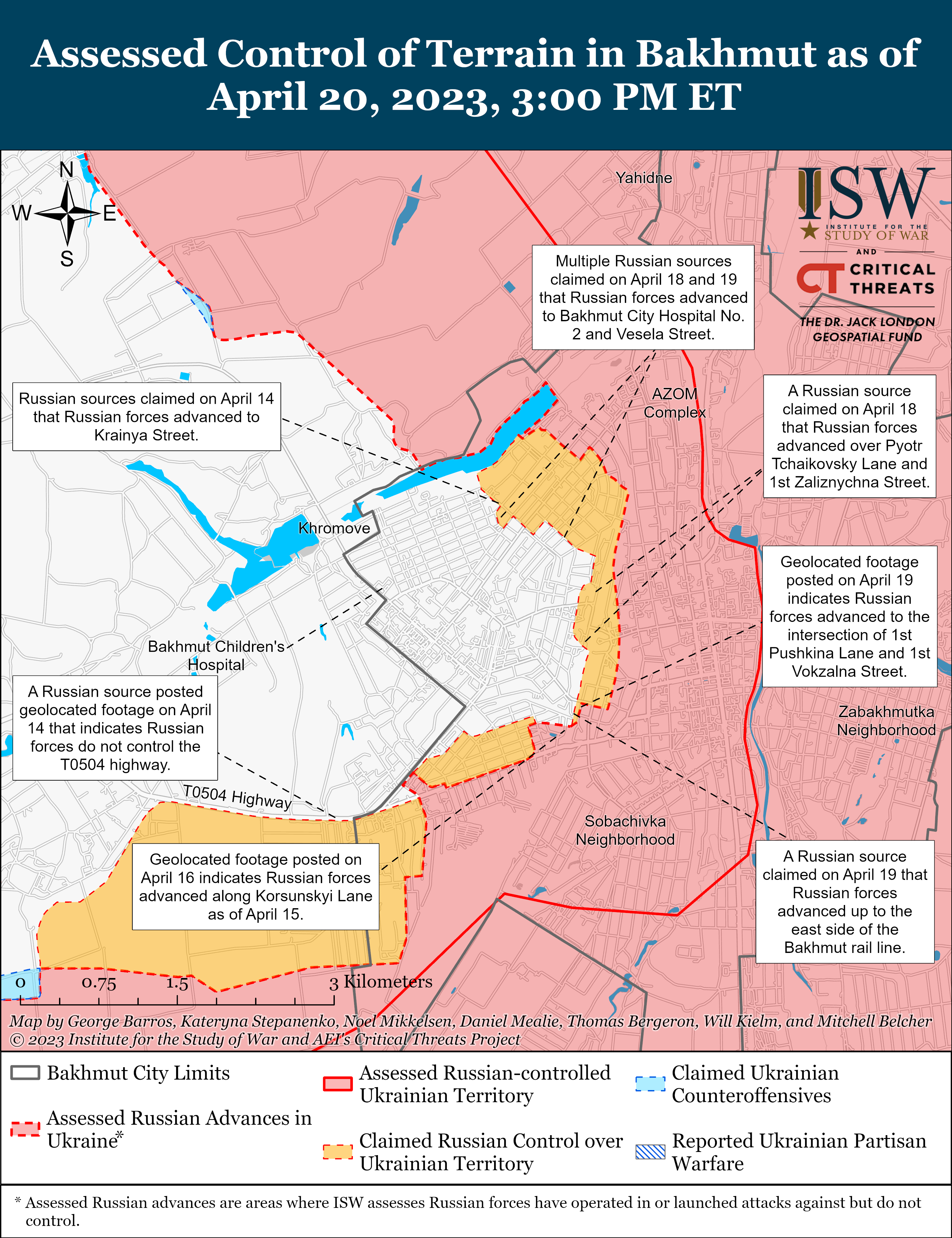 Россияне безуспешно пытались оцепить ВСУ в Марьинке: карты боев от ISW